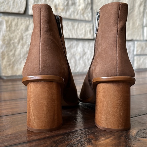 Brown Ankle Booties (new without tags) - Picture 4 of 6